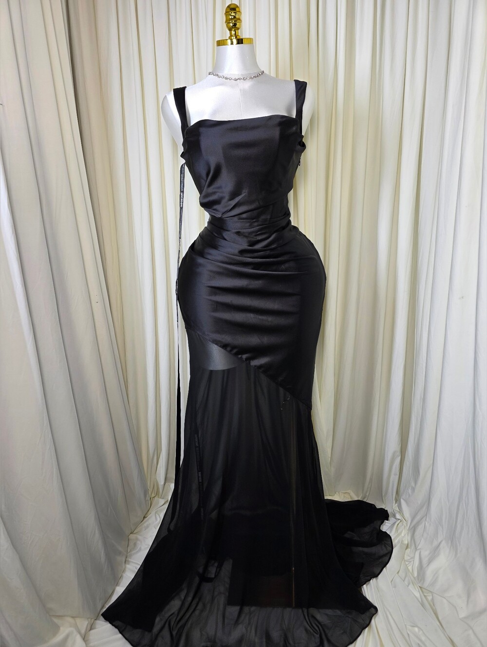 babyboo maxi Eliza Dress - Black NWT $206 Medium
